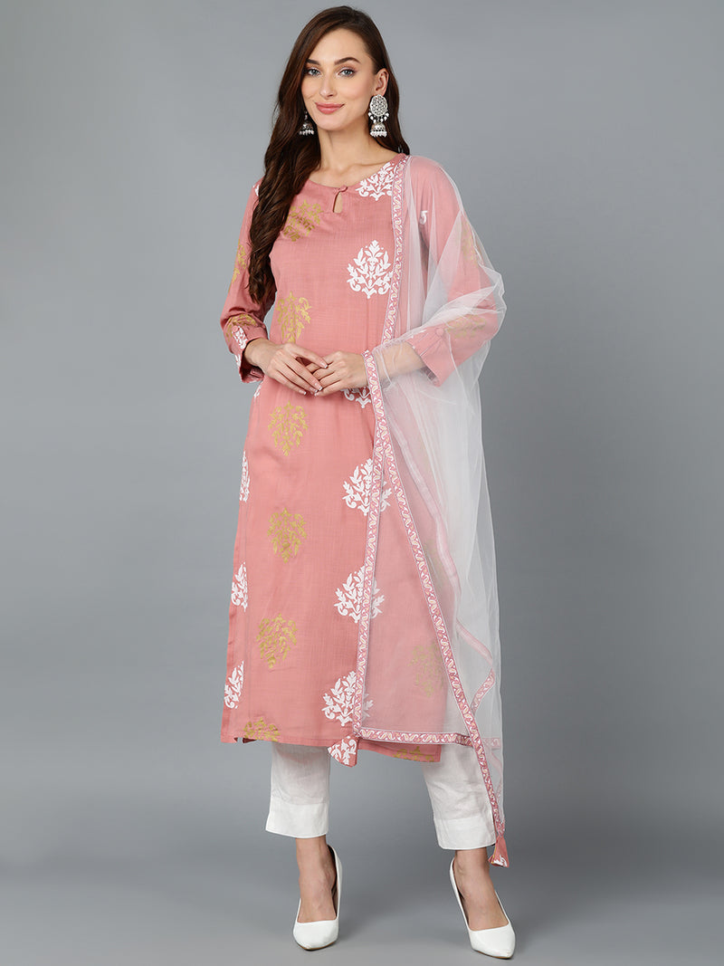 Women's Cotton Printed Kurta - Ahika | Fancy kurti, Women, Kurti